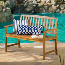 Load image into Gallery viewer, Farmhouse Style Loja Bench Indoor / Outdoor
