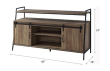 Load image into Gallery viewer, Rashawn - Rustic TV Stand - Oak
