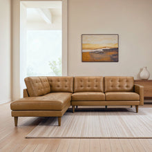 Load image into Gallery viewer, Lucco - L-Shaped Sectional Sofa With Chaise - Tan
