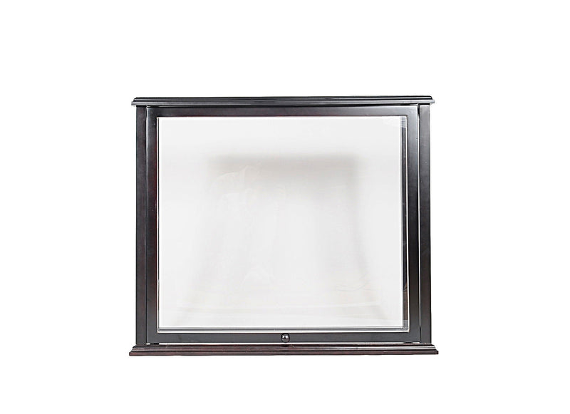 14" Glass Standard Display Stand - Black
