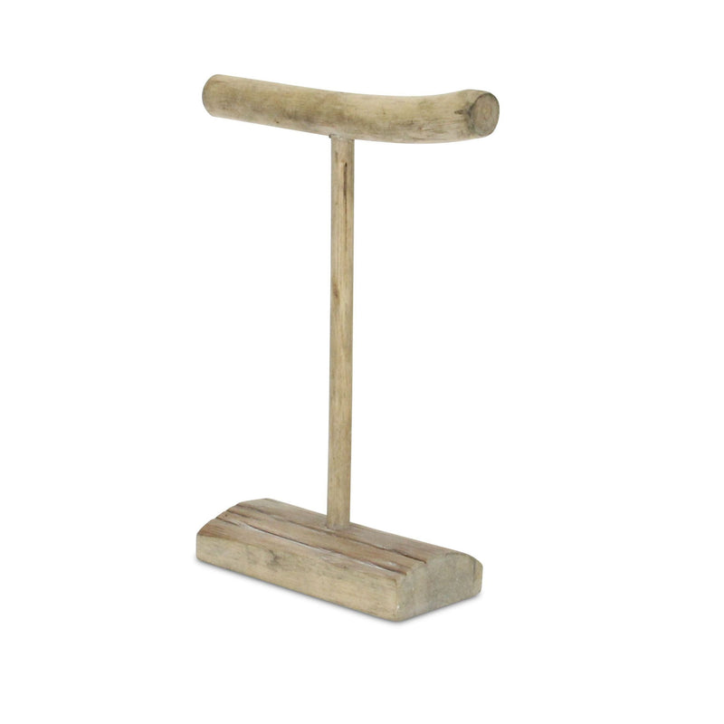 12" Drift Wood Decorative Jewelry Holder - Brown