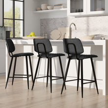Load image into Gallery viewer, Raya - Upholstered Counter Height Stool (Set of 2)

