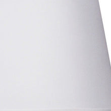 Load image into Gallery viewer, 29" Silver Metal Table Lamp With White Classic Empire Shade
