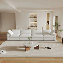 Load image into Gallery viewer, 160" Blend Modular Sofa - White
