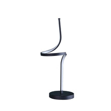 Load image into Gallery viewer, 22" Black Bedside Led Table Lamp
