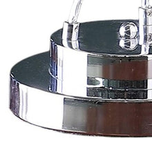 Load image into Gallery viewer, 28" Clear Three Light Bedside Led Table Lamp
