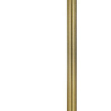 Load image into Gallery viewer, Tray Table Floor Lamp With White Drum Shade - Nickel
