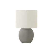 Load image into Gallery viewer, Lighting, Table Lamp, Concrete, Contemporary - Gray / Cream
