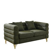 Load image into Gallery viewer, Oversized 2 Seater Sectional Sofa With Deep Seating And 2 Pillows
