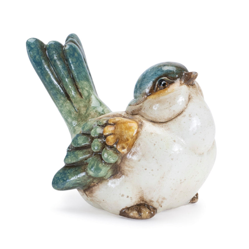 Figurine Tabletop Sculpture (Set of 6) - Blue / Terracotta