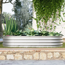 Load image into Gallery viewer, Heavy Duty Galvanized Raised Garden Bed Kit For Vegetables, Flowers &amp; Herbs
