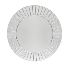 Load image into Gallery viewer, 24" Round Beveled Glass Framed Accent Mirror - Clear
