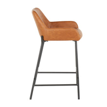 Load image into Gallery viewer, Daniella - Industrial Fixed Height Counter Stool (Set of 2)
