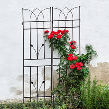 Load image into Gallery viewer, Metal Garden Trellis Rustproof For Climbing Plants Outdoor Flower Support
