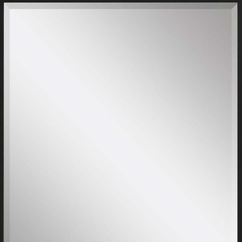 43" Framed Accent Mirror - Black