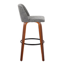 Load image into Gallery viewer, Toriano - Mid Century Modern Fixed Height Barstool Swivel And Round Footrest (Set of 2)
