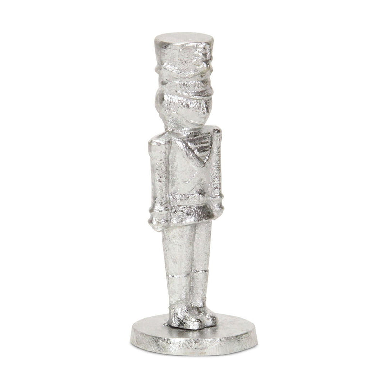 Christmas Nutcracker Hand Painted Figurine (634485) - Silver