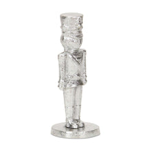 Load image into Gallery viewer, Christmas Nutcracker Hand Painted Figurine (634485) - Silver
