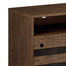 Load image into Gallery viewer, Clarkson - TV Stand - Rustic Natural Aged Brown

