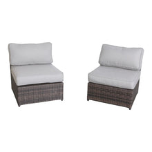 Load image into Gallery viewer, Comfortable Modern Patio Rattan Sectional Set With Cushions
