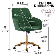 Load image into Gallery viewer, Adjustable Ergonomic Swivel Office Chair
