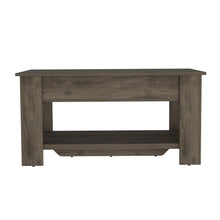Load image into Gallery viewer, 40" Dark Brown Wood Storage Bench With Flip Top Shoe Storage And Shelves
