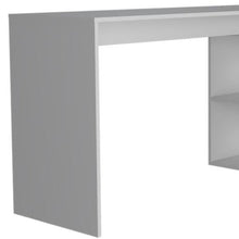 Load image into Gallery viewer, 60" White L Shape Computer Desk
