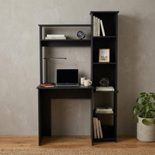 Load image into Gallery viewer, 40" Black Computer Desk
