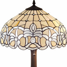 Load image into Gallery viewer, 23" Dark Brown Metal Two Light Candlestick Table Lamp With White Shade
