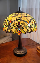 Load image into Gallery viewer, 23" Dark Brown Metal Two Light Candlestick Table Lamp With White Shade
