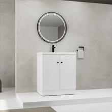 Load image into Gallery viewer, Contemporary Freestanding Bathroom Vanity With Resin Sink &amp; Soft-Close Cabinet Doors
