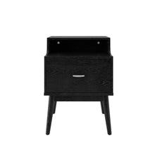 Load image into Gallery viewer, Starla - Wooden Nightstand - Black
