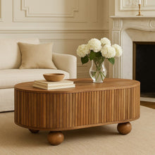 Load image into Gallery viewer, Soba - Ball Lid Up Coffee Table - Oak
