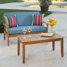 Load image into Gallery viewer, Outdoor Chat Set With Coffee Table And Loveseat
