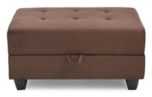 Load image into Gallery viewer, Stylish Storage Contemporary Ottoman
