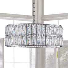 Load image into Gallery viewer, 18'' Chandelier Metal Ceiling Light - Silver
