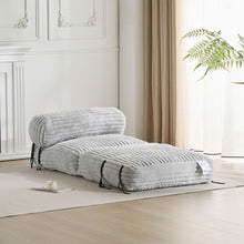Load image into Gallery viewer, Latina - Indoor Foldbable Bean Bag Lounge Chair - Light Gray
