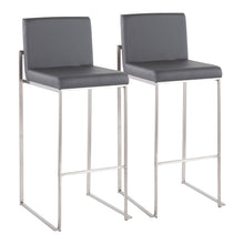 Load image into Gallery viewer, Fuji - Contemporary And Modern Elegance High Back Barstool
