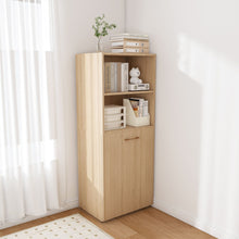 Load image into Gallery viewer, Stretchable Office Desk With Storage Shelves And Mobile Wheels
