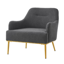Load image into Gallery viewer, Modern Elegance Accent Chair With Curved Backrest
