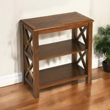 Load image into Gallery viewer, Two Tier Standard Bookcase - Brown
