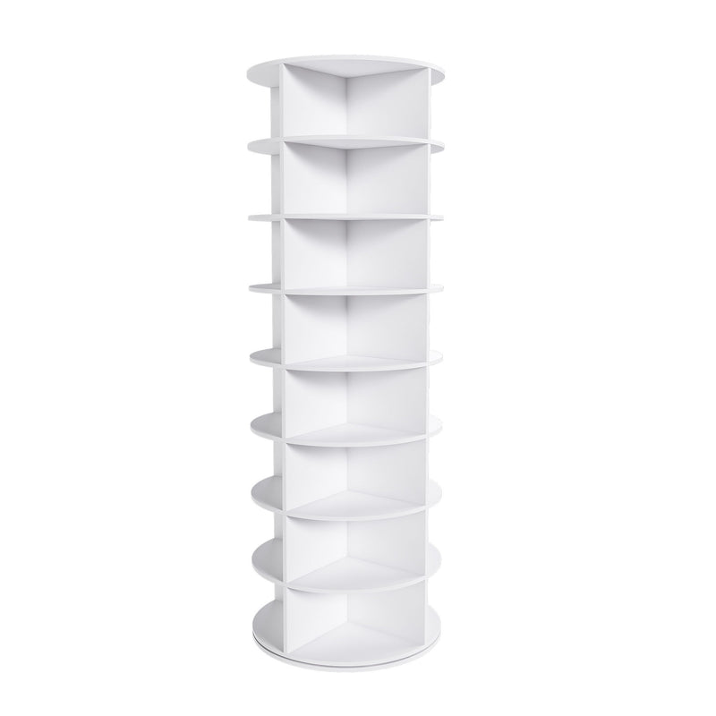 Rotating Shoe Rack Tower