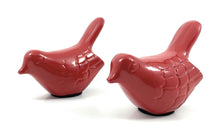 Load image into Gallery viewer, Bird Tabletop Sculpture (Set of 2) - Red
