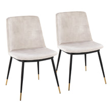 Load image into Gallery viewer, Wanda - Contemporary Chair (Set of 2) - Black / Beige
