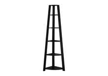 Load image into Gallery viewer, Five Tier Corner Bookcase - Black
