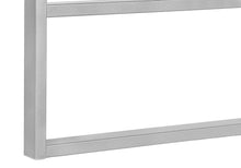 Load image into Gallery viewer, 49" Black and Silver Computer Desk
