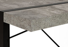 Load image into Gallery viewer, 49" Gray and Black Computer Desk
