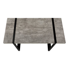 Load image into Gallery viewer, 49" Gray and Black Computer Desk

