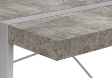 Load image into Gallery viewer, 49" Gray and Silver Computer Desk
