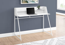 Load image into Gallery viewer, Computer Desk For Home Office, Laptop, Storage Shelves, Marble Look Contemporary &amp; Modern
